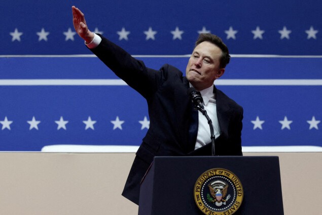 Elon Musk Nazi Salute