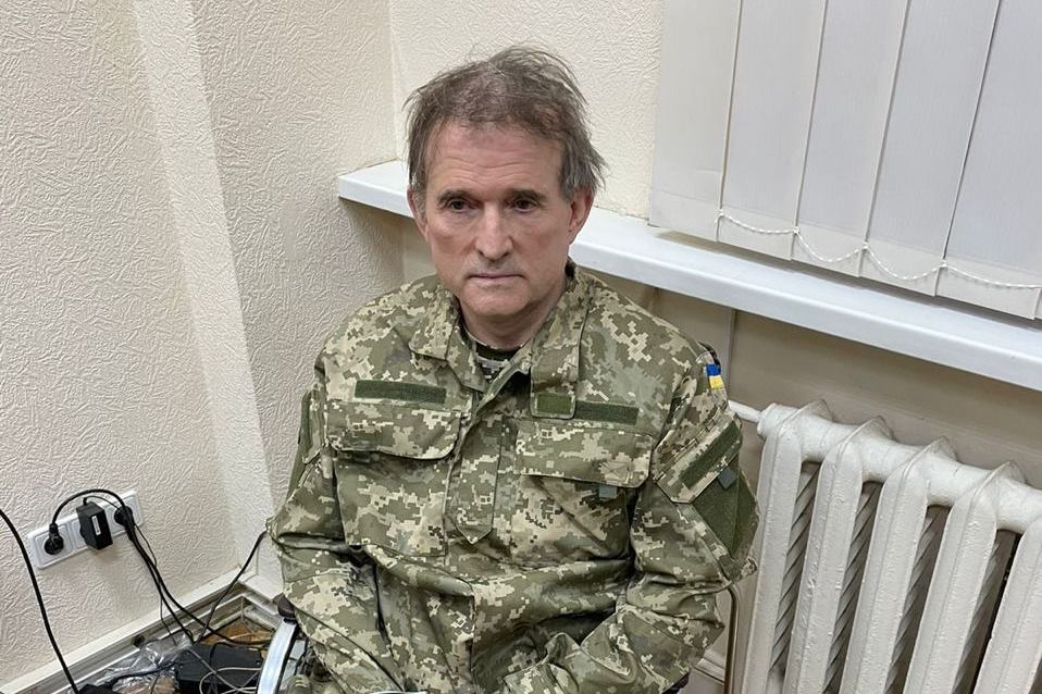 Арестованный Виктор Медведчук