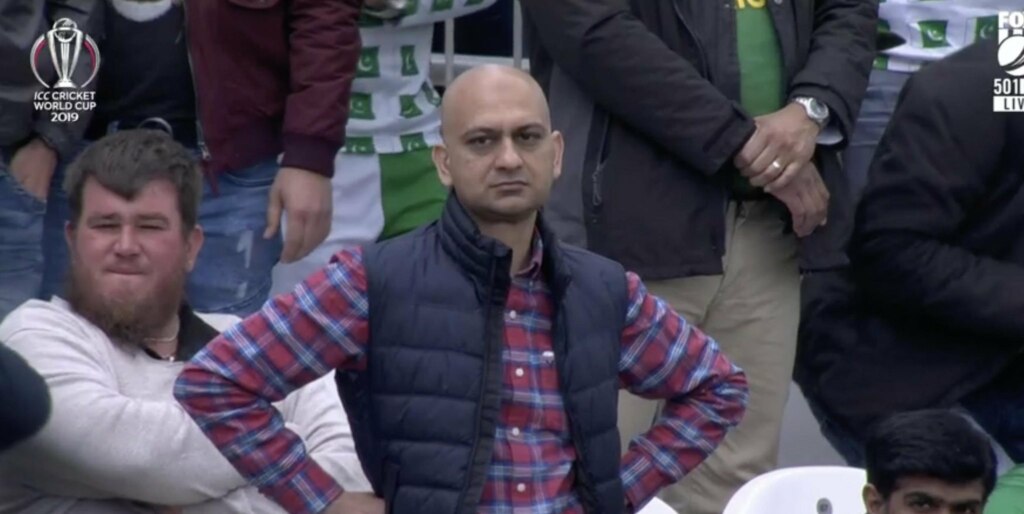 Disappointed Cricket Fan