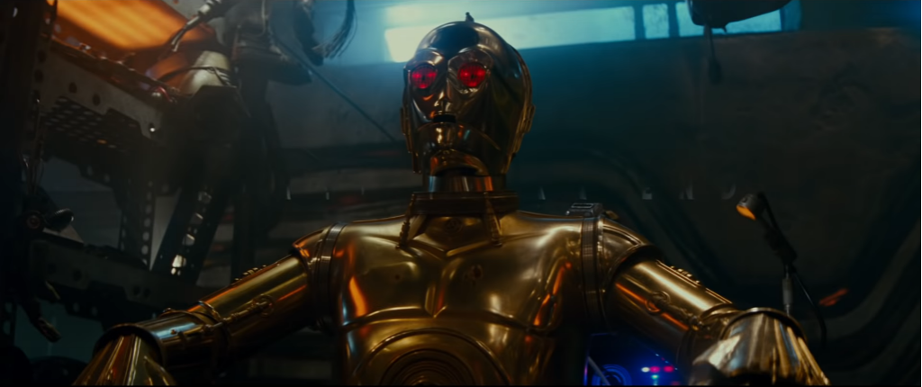 C-3PO with Red Eyes