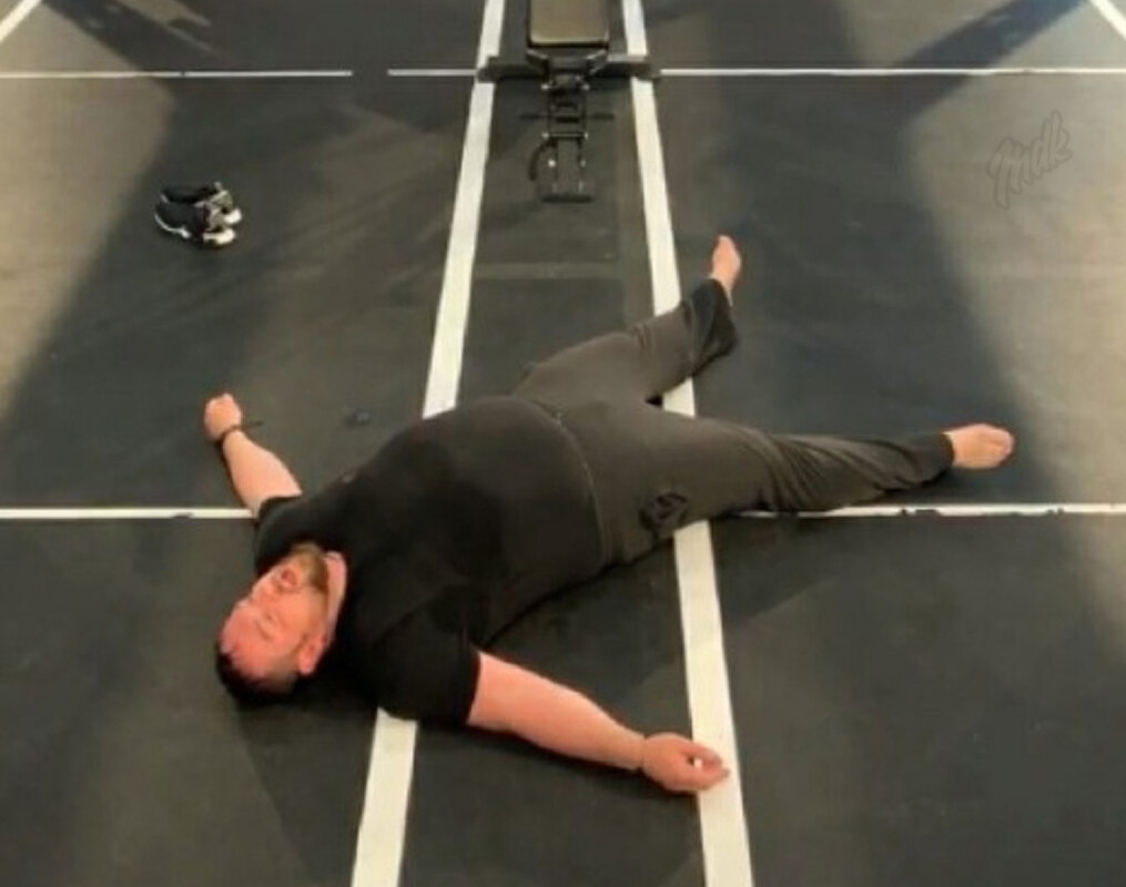 Davidych After 1,200 Squats
