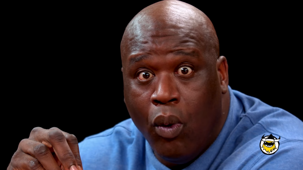 Surprised Shaq