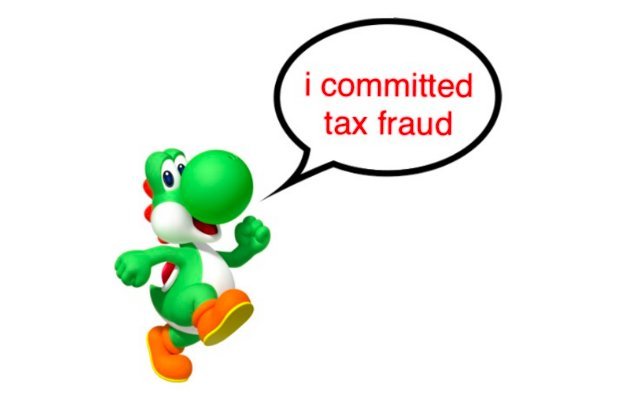 Yoshi Committed Tax Fraud