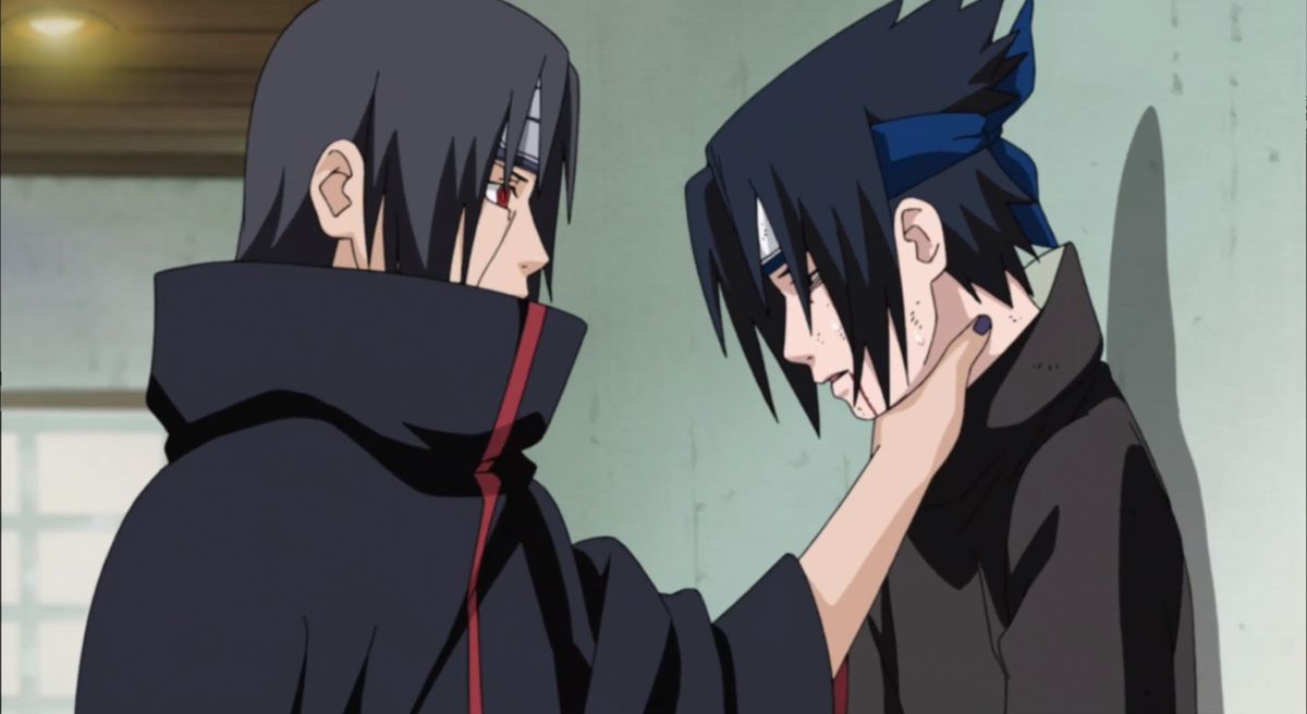 Itachi Strangles Sasuke