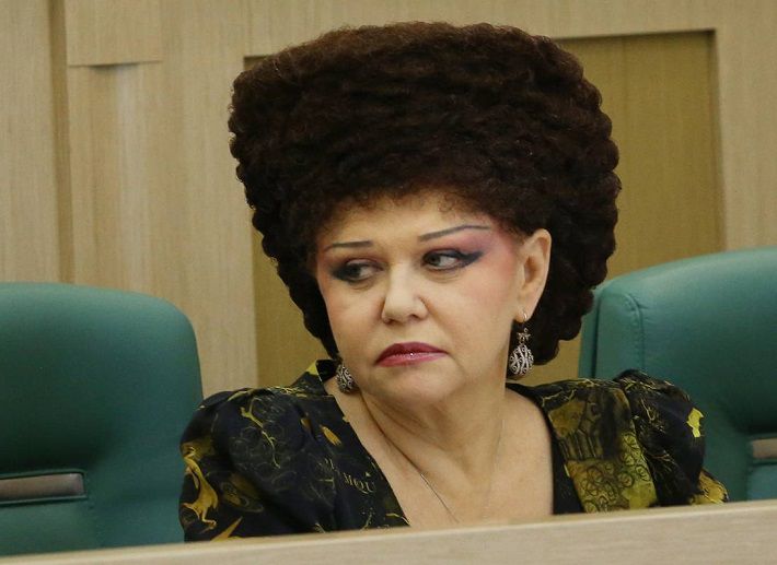 Валентина Петренко и ее прическа