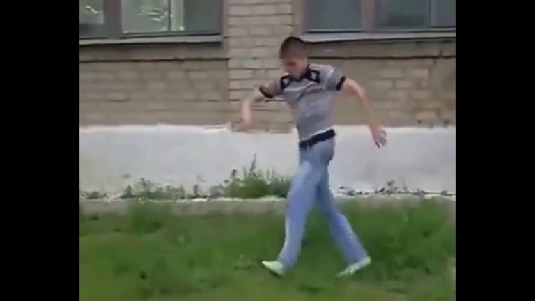 Прыжок со школы