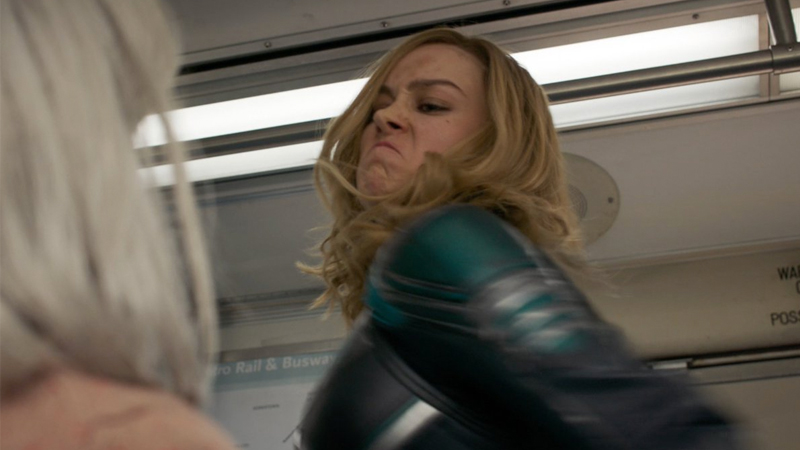 Captain Marvel Hits Grandma