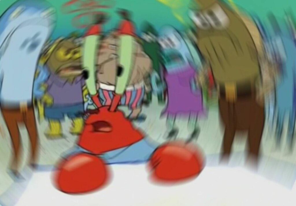 Confused Mr. Krabs