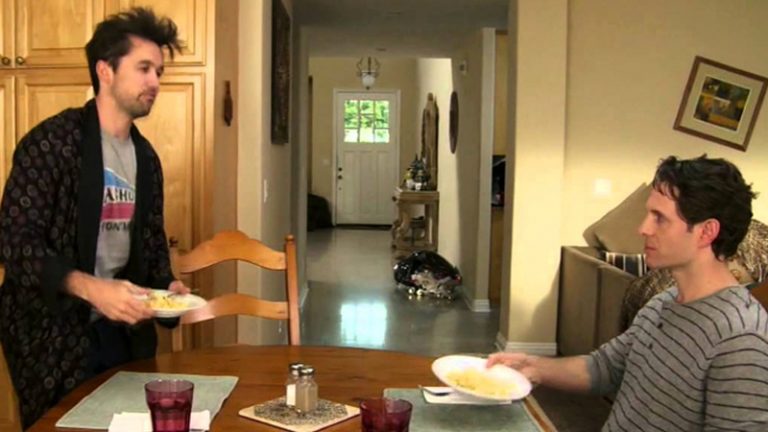 Guy Throws Away a Plate