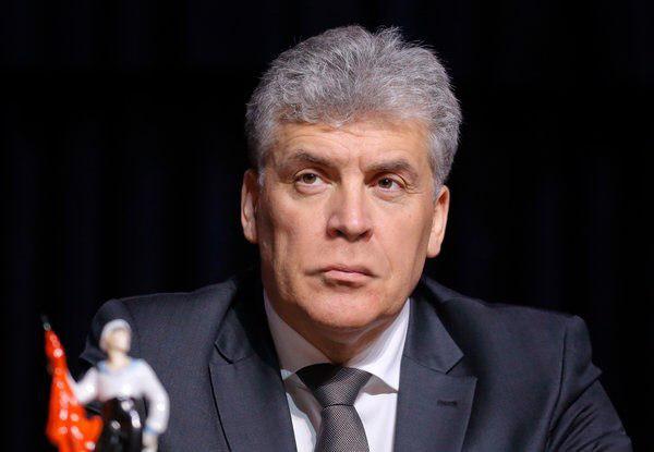 Грудинин без усов