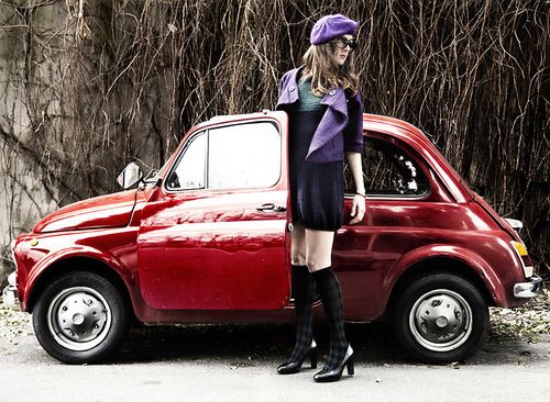 Fiat 500 Girl