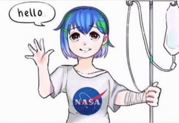 Земля-тян (Earth-chan)