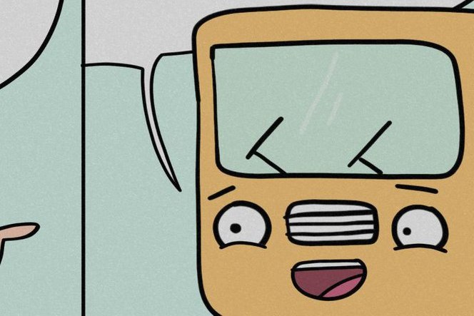 Garbage Truck Comic (Hey, Happy Little Truck)