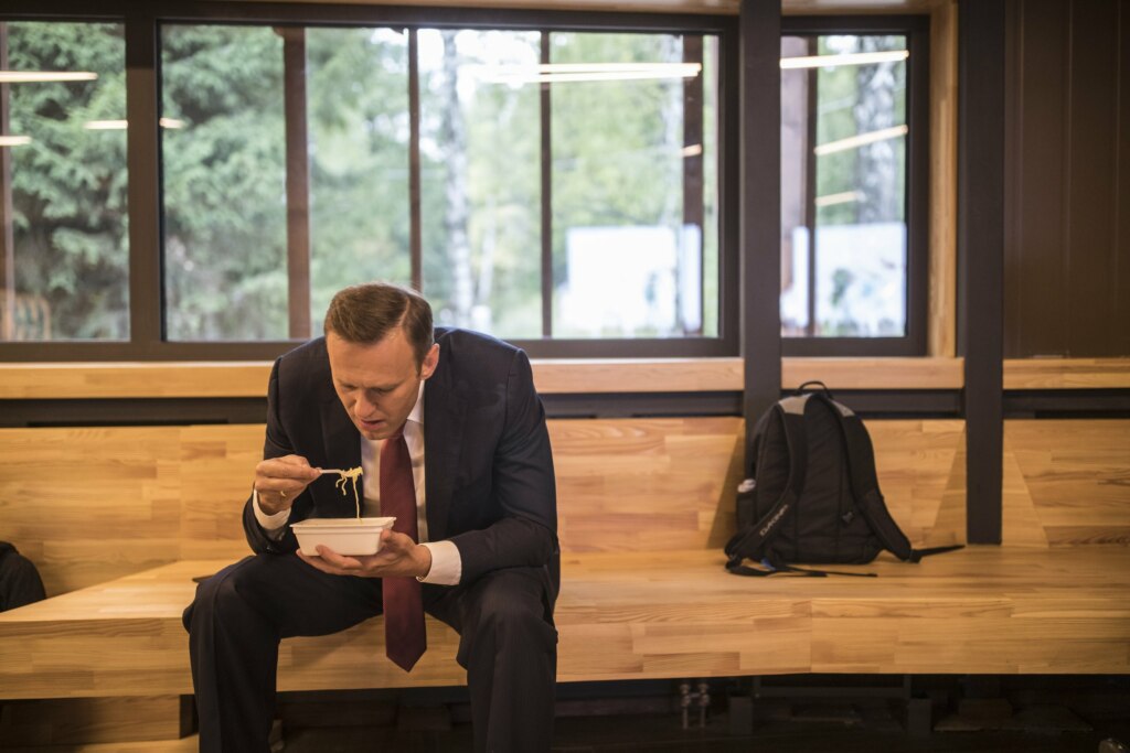 Navalny With Instant Noodles