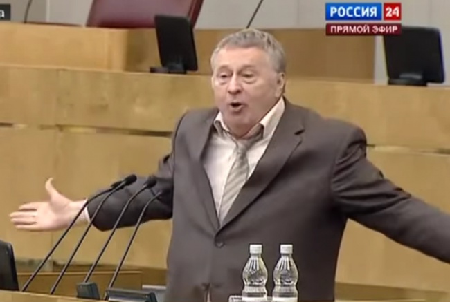 Комиксы с Жириновским