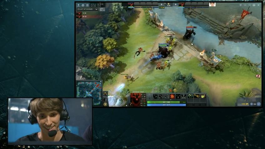Бот OpenAI обыграл Dendi