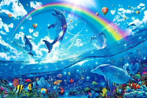Rainbow Dolphins