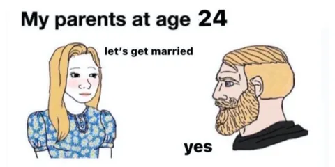 My Parents at 25 / Me at 25