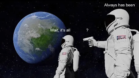 Astronaut with a Gun (Wait, it’s all X)