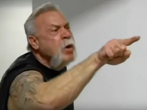Ссора на шоу American Chopper